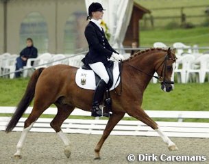 Annika Fiege and Konrad earn the silver medal