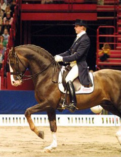 Jan Brink and Briar at the 2002 CDI-W Stockholm :: Photo © Ridsport.se