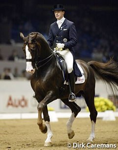 Jan Brink on Bjorsells Briar at the 2002 World Cup Finals