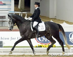 American Jane Cleveland on the Trakehner bred Kavalier