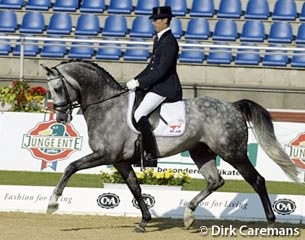 Hans Peter Minderhoud and Rubels are victorious again. The first pair to ever win two consecutive World Championship titles!