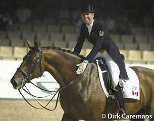 Shannon Dueck and Korona at the 2002 World Equestrian Games in Jerez :: Photo © Dirk Caremans