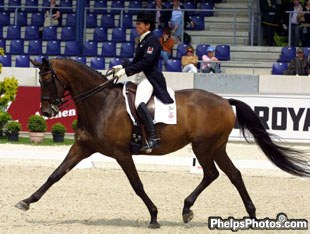 Christilot Boylen-Hanson on Lucky Lemon :: Photo © Phelpsphotos.com