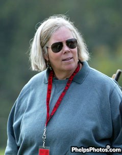 Dr. Midge Leitch at the 2003 Radnor Hunt International 3-day event :: Photo © Mary Phelps