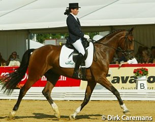 French Caroline Charrier on Kasmir du Banco