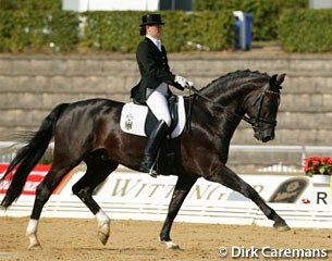 Former Young Rider Champion Christine von Oldershausen on Dolany