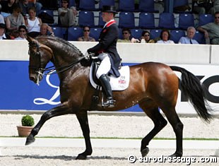 Richard Davison on Ballaseyr Royale :: Photo © Astrid Appels