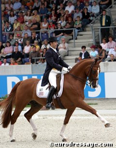 Robert Dover and FBW Kennedy at the 2004 CDIO Aachen :: Photo © Astrid Appels