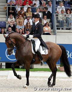 Edward Gal and Lingh at the 2004 CDIO Aachen :: Photo © Astrid Appels