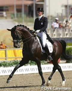 Imke Schellekens and Lancet at the 2004 Olympic Games :: Photo © Dirk Caremans