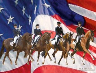 Photo collage of the 2004 American Olympic Team