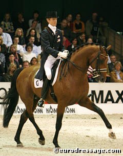 Edward Gal and Lingh at the 2004 World Cup Finals (Photo © Astrid Appels)