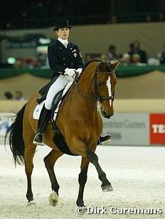Belinda Trussell and Royan II at the 2004 World Cup Finals :: Photo © Dirk Caremans