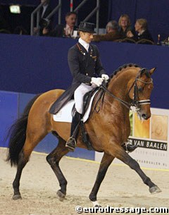 Edward Gal and Lingh at the 2005 CDI-W Amsterdam :: Photo © Astrid Appels