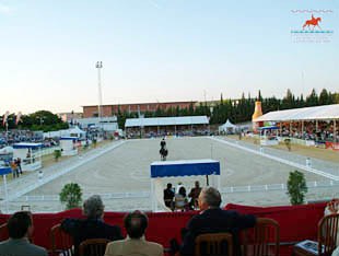 The show ring at the 2005 Spanish Championships