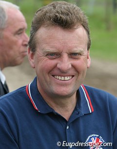 British team farrier Haydn Price