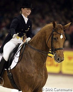 Isabell Werth and Warum Nicht FRH at the 2005 CDI-W Maastricht :: Photo © Dirk Caremans