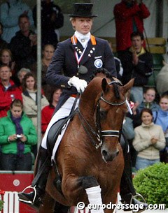 Edward Gal and Lingh at the 2005 Dutch Championships :: Photo © Astrid Appels