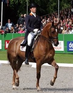 Laurens van Lieren on Hexagons Ollright (Photo © Astrid Appels)