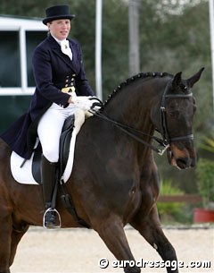 Katy Price on Cabalo at the 2005 Sunshine Tour :: Photo © Astrid Appels