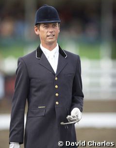 David Charles named this photo of Carl Hester "Where is Cinderella?