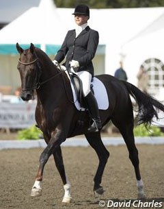 Sarah Pidgley on her Oldenburg bred Diva Supra