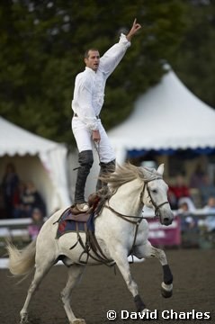 Not just dressage, also fun at Stoneleigh...