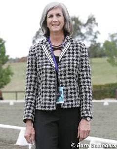 Jan Smith at the 2005 Australian Dressage Championships :: Photo © Berni Saunders