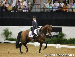 Edward Gal and Lingh at the 2005 World Cup Finals :: Photo © Dirk Caremans