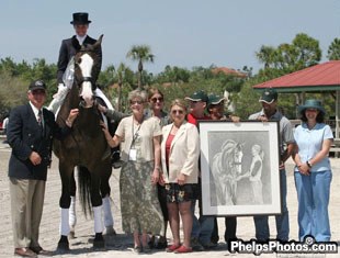 Inatana Las Marismas at her official show retirement :: Photo © Phelpsphotos.com