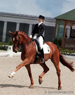 Nadine Capellmann and Elvis VA at the 2006 CDIO Aachen :: Photo © Astrid Appels