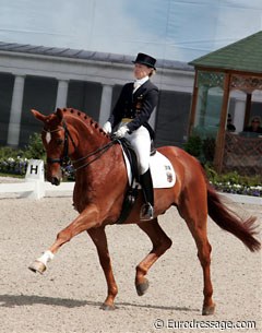 Nadine Capellmann and Elvis VA at the 2006 CDIO Aachen :: Photo © Astrid Appels