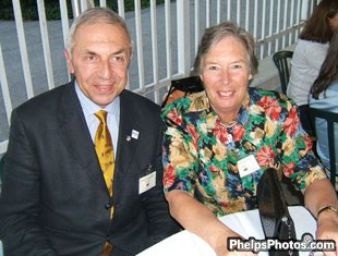 Jacques van Daele and Jennie Loriston-Clarke at the 2006 CDI Devon :: Photo © Mary Phelps