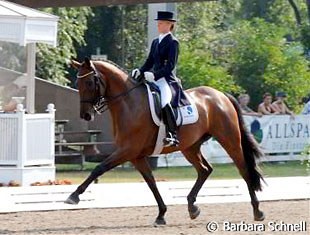 Helen Langehanenberg and FBW Lonevan in the Piaff Forderpreis class