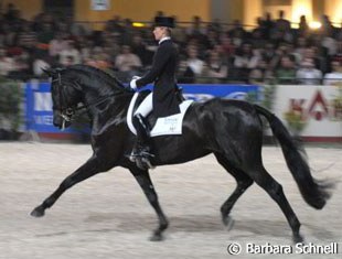 Helen Langehanenberg and Responsible finish third in the 2006 Nurnberger Burgpokal Finals