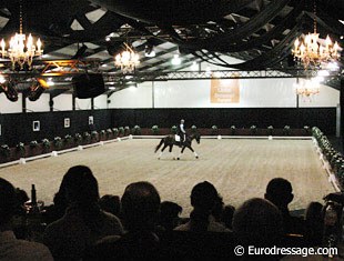 Hubertus Schmidt on Furst Fabio at the 2006 Global Dressage Forum :: Photo © Astrid Appels