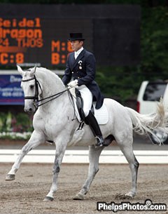 Guenter Seidel and Aragon :: Photo © Phelpsphotos.com