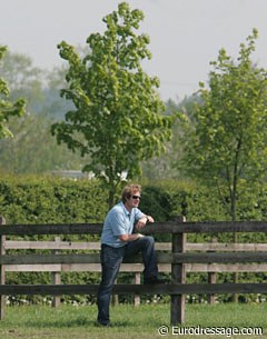 Dutch chef d'equipe Sjef Janssen