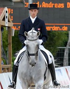 Andreas Helgstrand on Blue Hors Matine