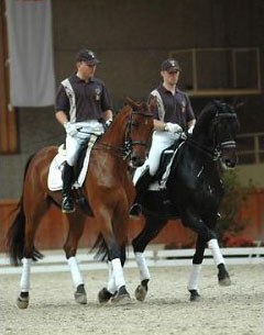 Bart Vermeir and Jeroen Devroe in Moorsele