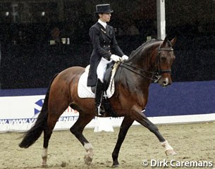 Desiree Senden on Noblesse at the 2006 Dutch Championships :: Photo © Dirk Caremans
