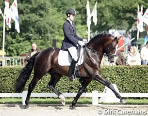 Hans Peter Minderhoud and Uptown at the 2006 Pavo Cup Finals :: Photo © Dirk Caremans