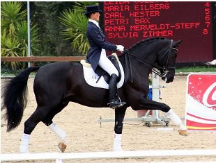 Leida Collins-Strijk and Florett As at the 2006 Sunshine Tour