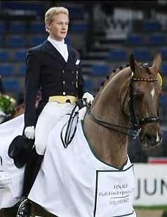 Matthias Alexander Rath and Renoir Unicef at the 2006 CDI Stuttgart :: Photo © Baumann