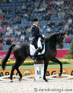 Jeroen Devroe and Paganini at the 2006 World Equestrian Games :: Photo © Astrid Appels