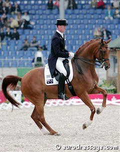 Matthew Dowsley and Cinderella at the 2006 World Equestrian Games :: Photo © Astrid Appels