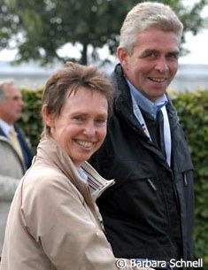 German pony dressage trainer Connie Endres and Junior riders' trainer Hans-Heinrich Meyer zu Strohen