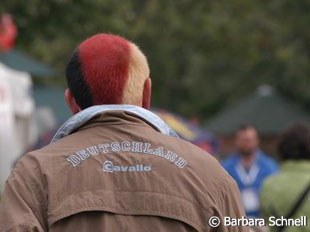 A German fan