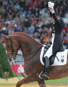 Heike Kemmer and Bonaparte :: Photo © Astrid Appels