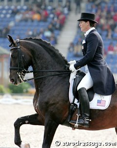 Leslie Morse and Tip Top at the 2006 World Equestrian Games :: Photo © Astrid Appels